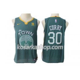 Dres Golden State Warriors Stephen Curry 30 Nike 2017-18 Zelena Swingman